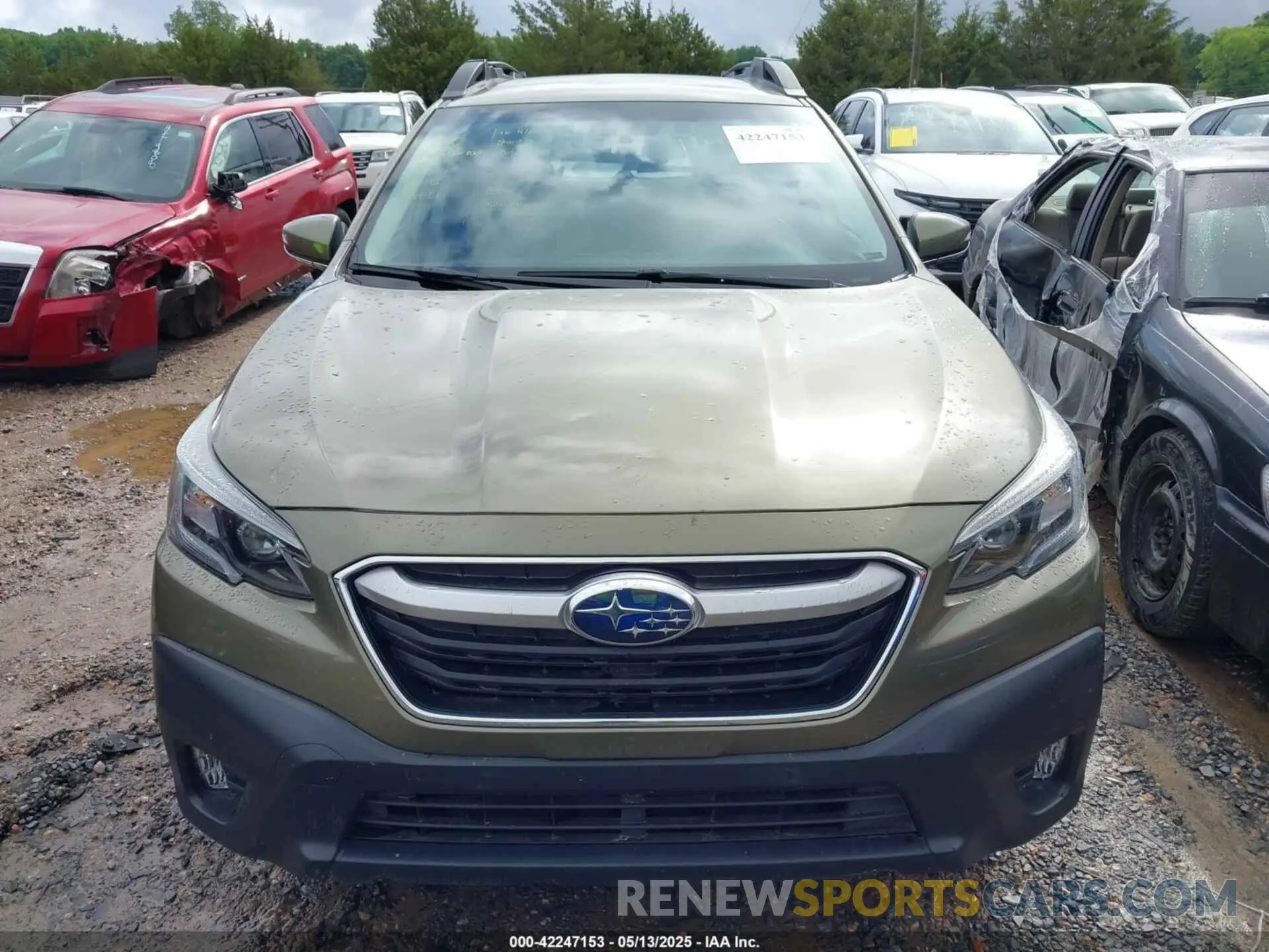 13 fotografías del automóvil dañado 4S4BTACC8N3213811 SUBARU OUTBACK 2022
