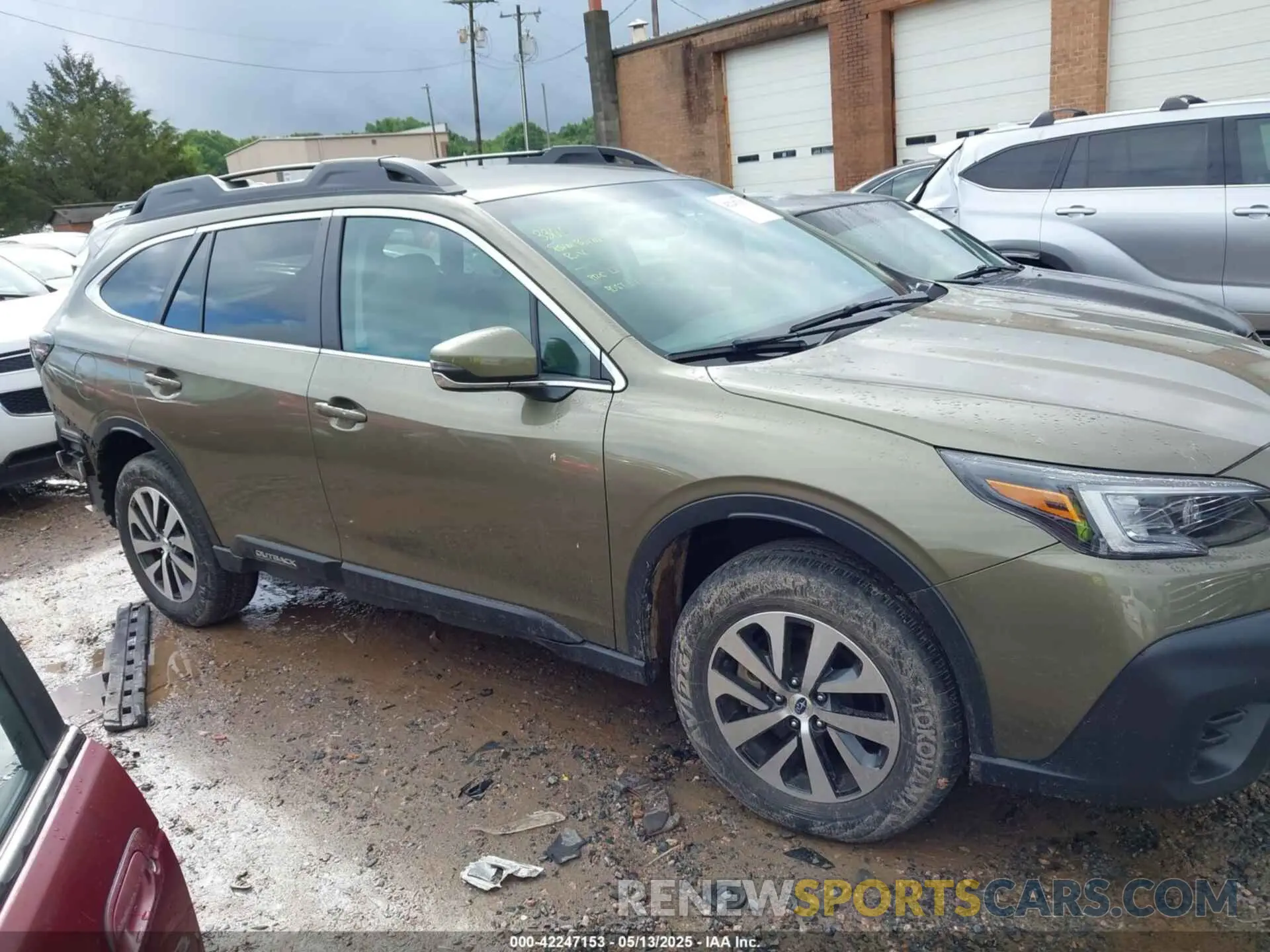 14 fotografías del automóvil dañado 4S4BTACC8N3213811 SUBARU OUTBACK 2022