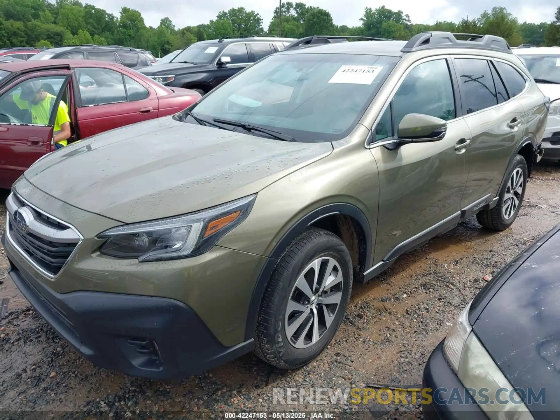 2 fotografías del automóvil dañado 4S4BTACC8N3213811 SUBARU OUTBACK 2022