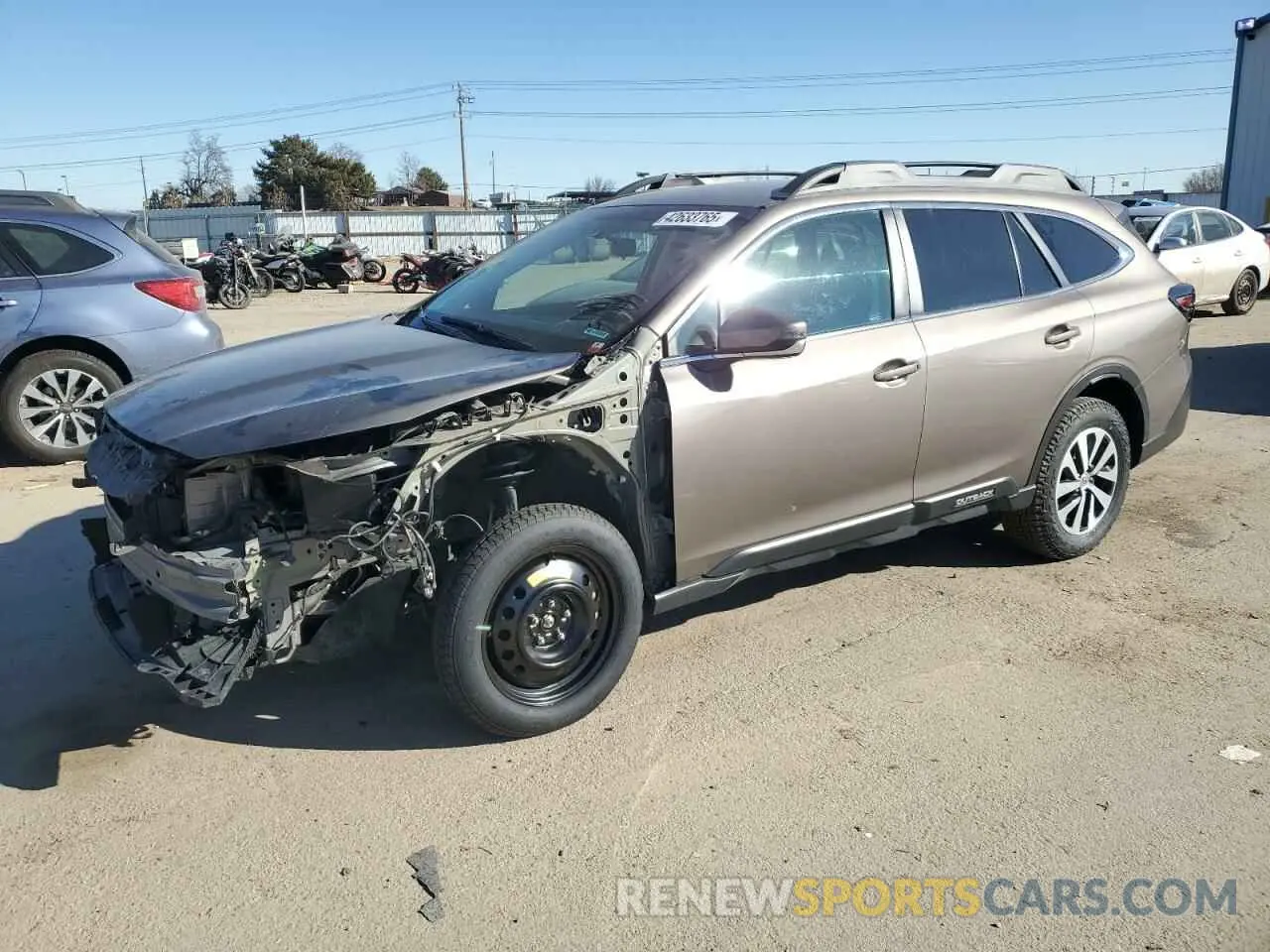 1 fotografías del automóvil dañado 4S4BTACC9N3197750 SUBARU OUTBACK 2022