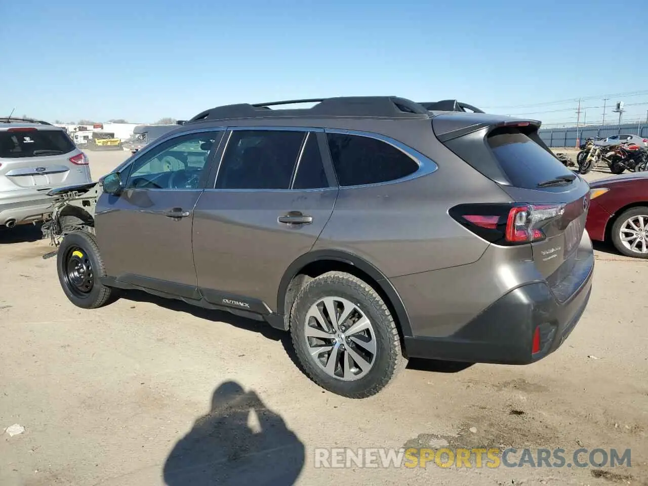 2 fotografías del automóvil dañado 4S4BTACC9N3197750 SUBARU OUTBACK 2022