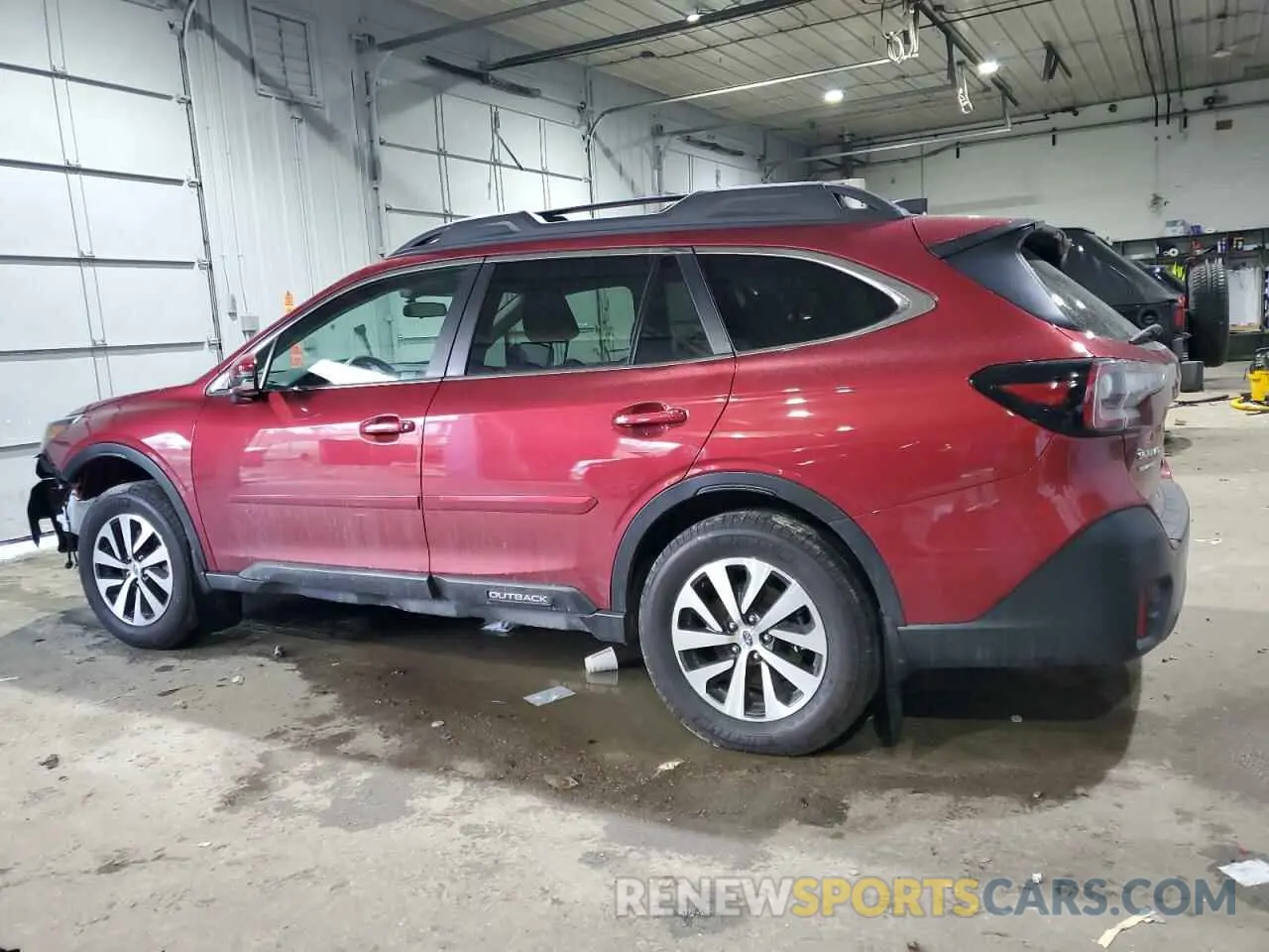 2 fotografías del automóvil dañado 4S4BTADC0N3149701 SUBARU OUTBACK 2022