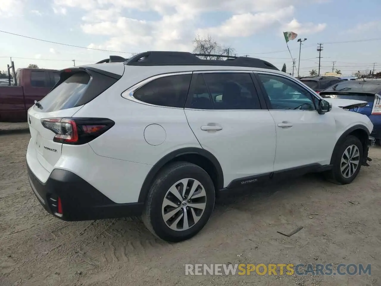 3 fotografías del automóvil dañado 4S4BTADC2N3229209 SUBARU OUTBACK 2022