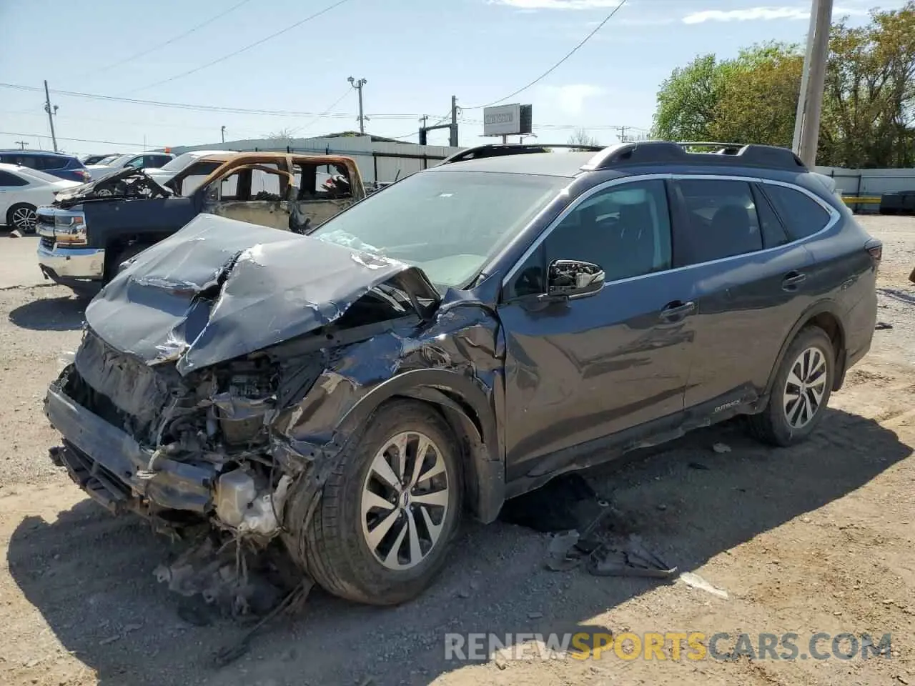 1 fotografías del automóvil dañado 4S4BTADC3N3143567 SUBARU OUTBACK 2022