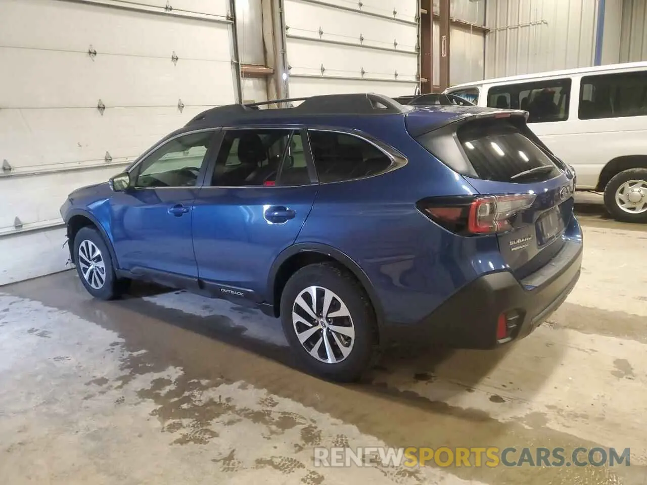 2 fotografías del automóvil dañado 4S4BTADC3N3174639 SUBARU OUTBACK 2022
