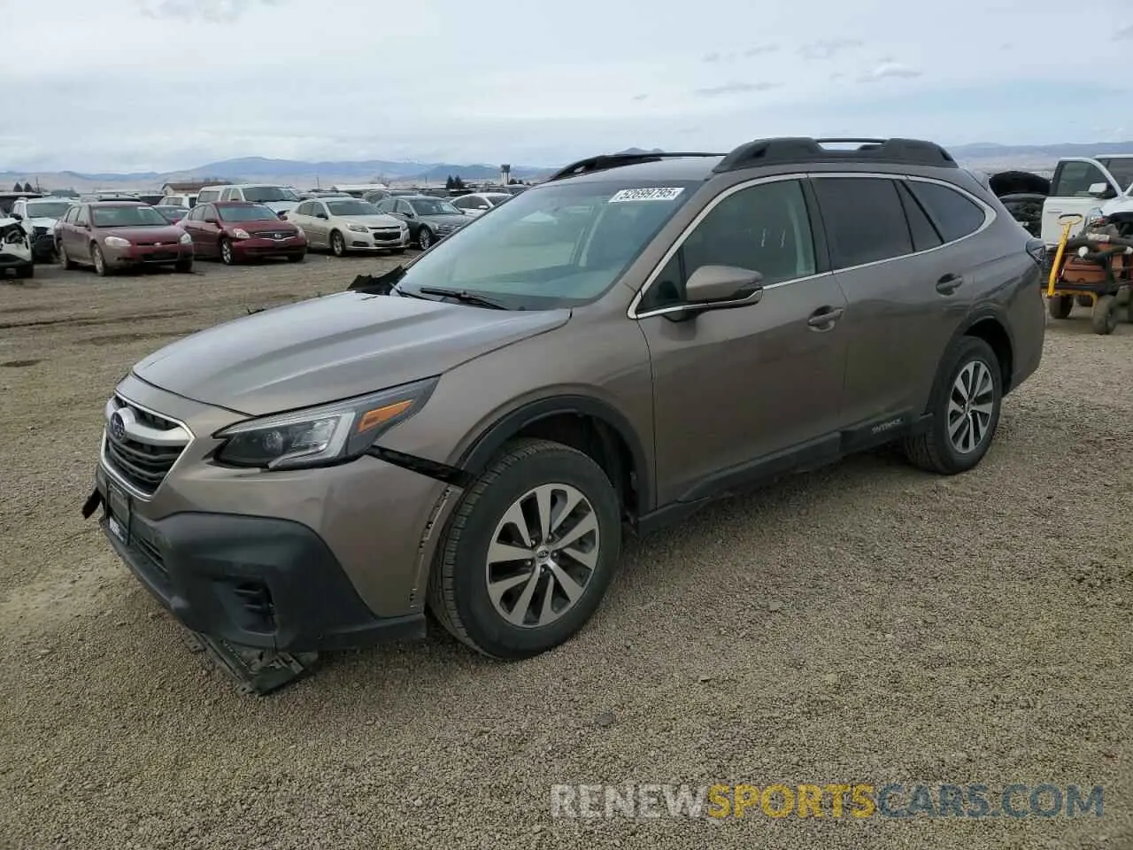 1 fotografías del automóvil dañado 4S4BTADC6N3195209 SUBARU OUTBACK 2022