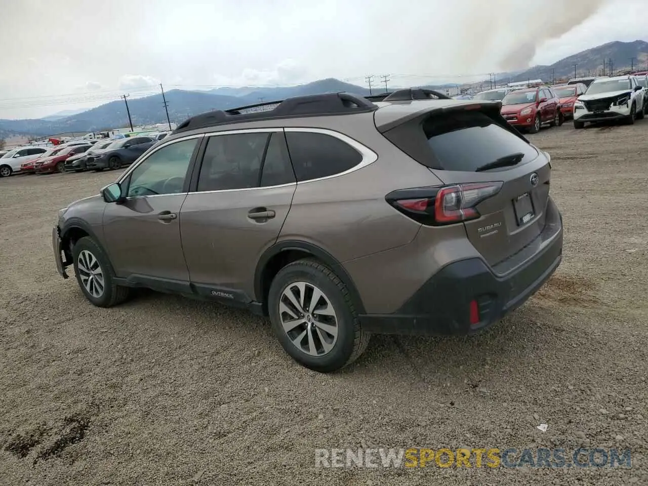 2 fotografías del automóvil dañado 4S4BTADC6N3195209 SUBARU OUTBACK 2022