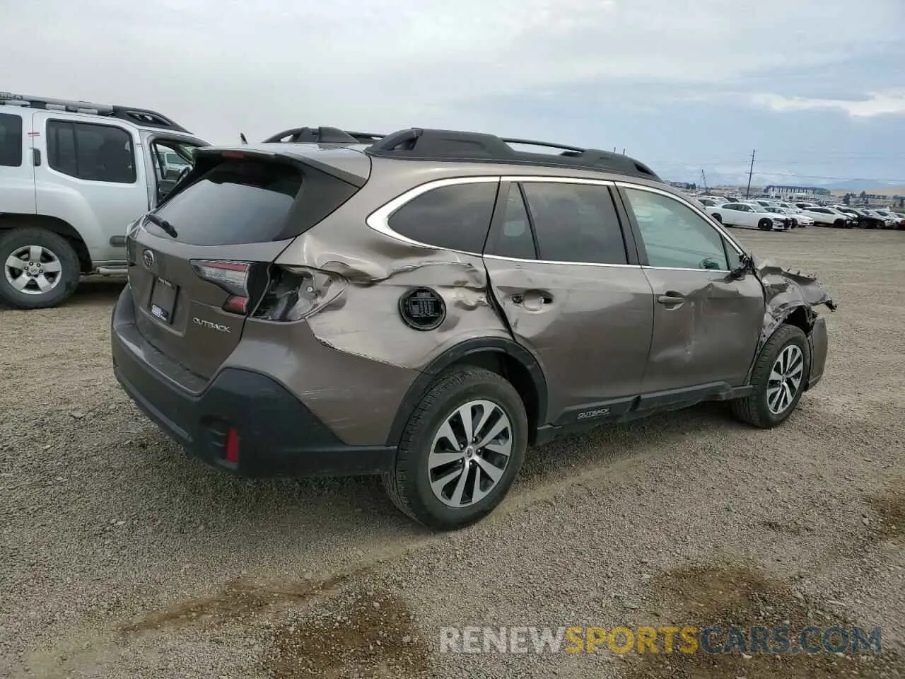 3 fotografías del automóvil dañado 4S4BTADC6N3195209 SUBARU OUTBACK 2022