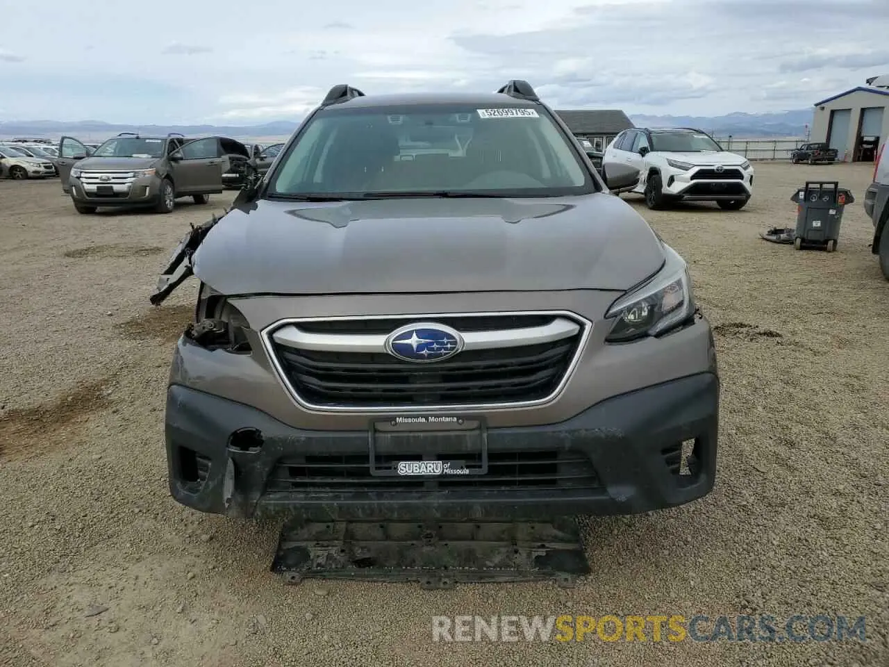 5 fotografías del automóvil dañado 4S4BTADC6N3195209 SUBARU OUTBACK 2022
