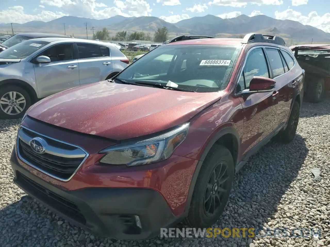 1 fotografías del automóvil dañado 4S4BTADC7N3110815 SUBARU OUTBACK 2022