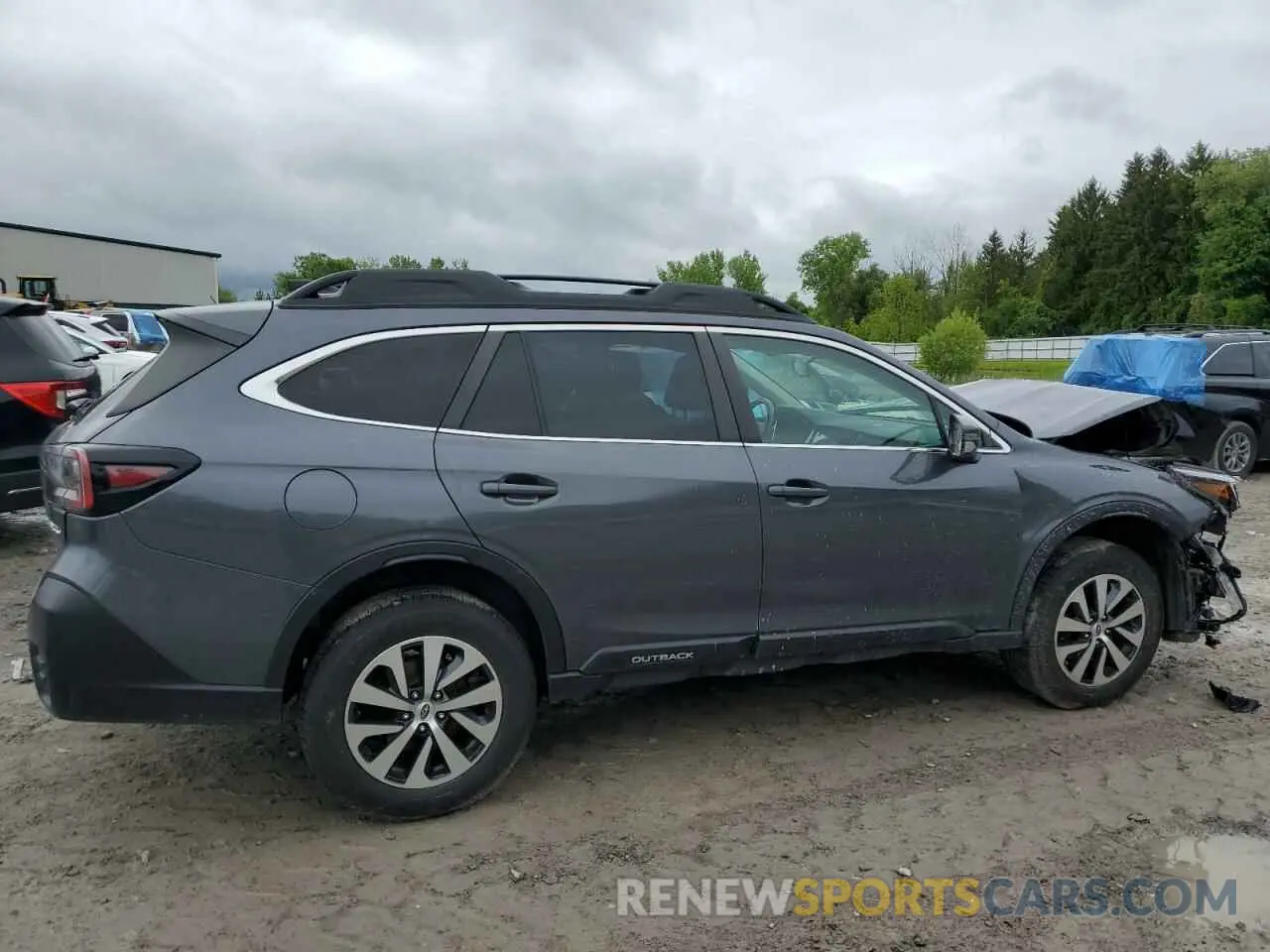 3 fotografías del automóvil dañado 4S4BTADC8N3156198 SUBARU OUTBACK 2022