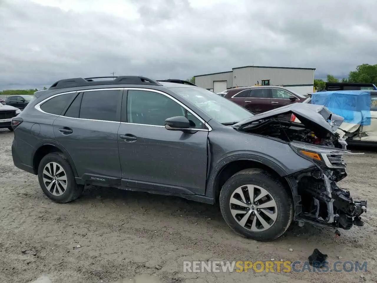 4 fotografías del automóvil dañado 4S4BTADC8N3156198 SUBARU OUTBACK 2022