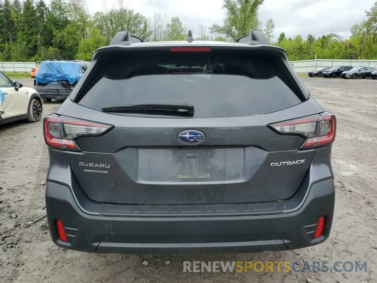 6 fotografías del automóvil dañado 4S4BTADC8N3156198 SUBARU OUTBACK 2022