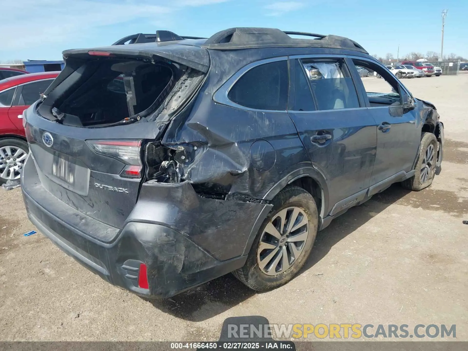 4 fotografías del automóvil dañado 4S4BTADC8N3235323 SUBARU OUTBACK 2022