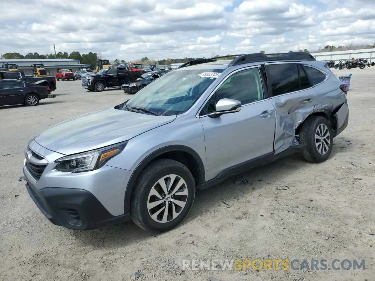 1 fotografías del automóvil dañado 4S4BTAFC0N3232929 SUBARU OUTBACK 2022