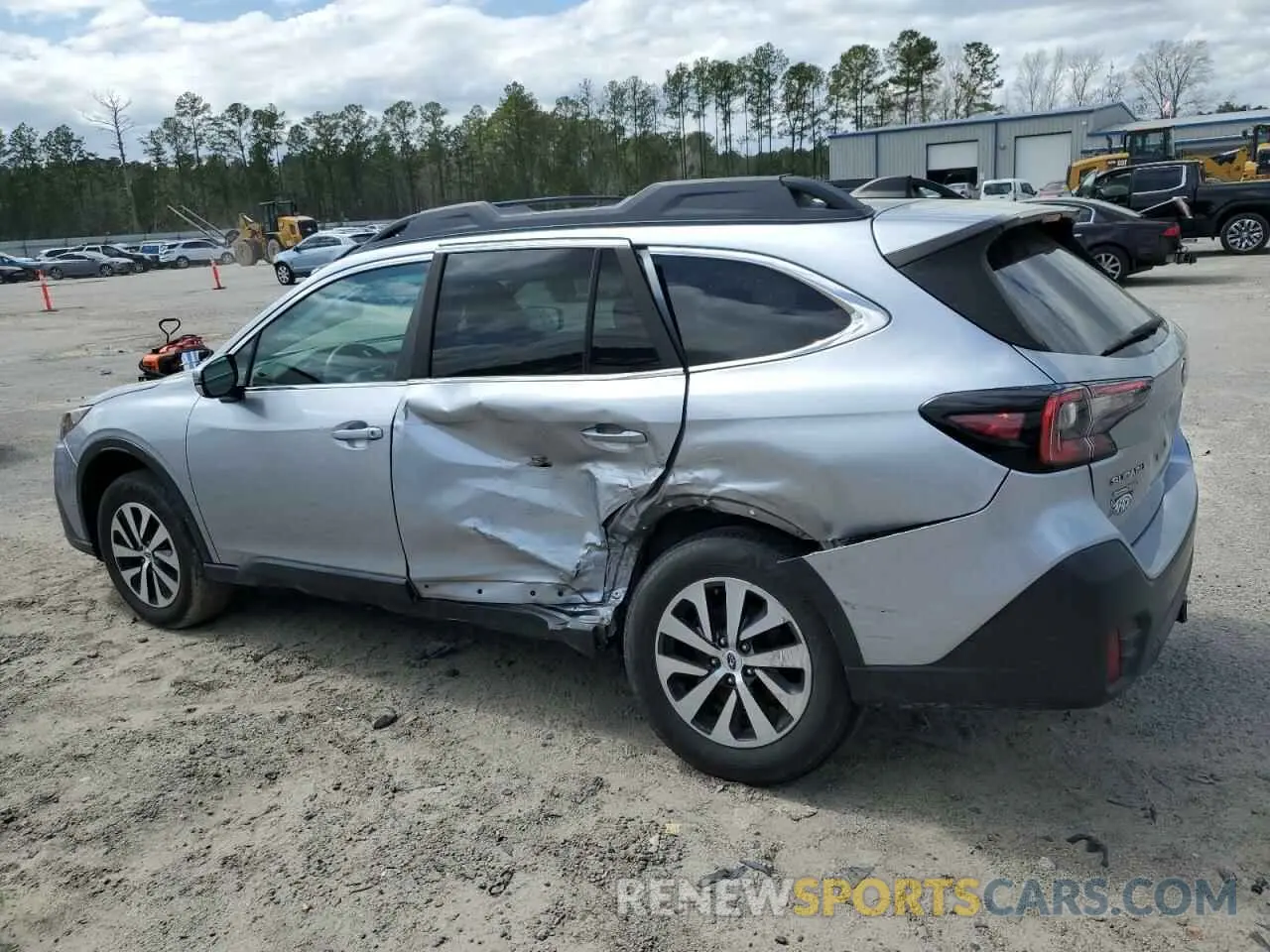2 fotografías del automóvil dañado 4S4BTAFC0N3232929 SUBARU OUTBACK 2022