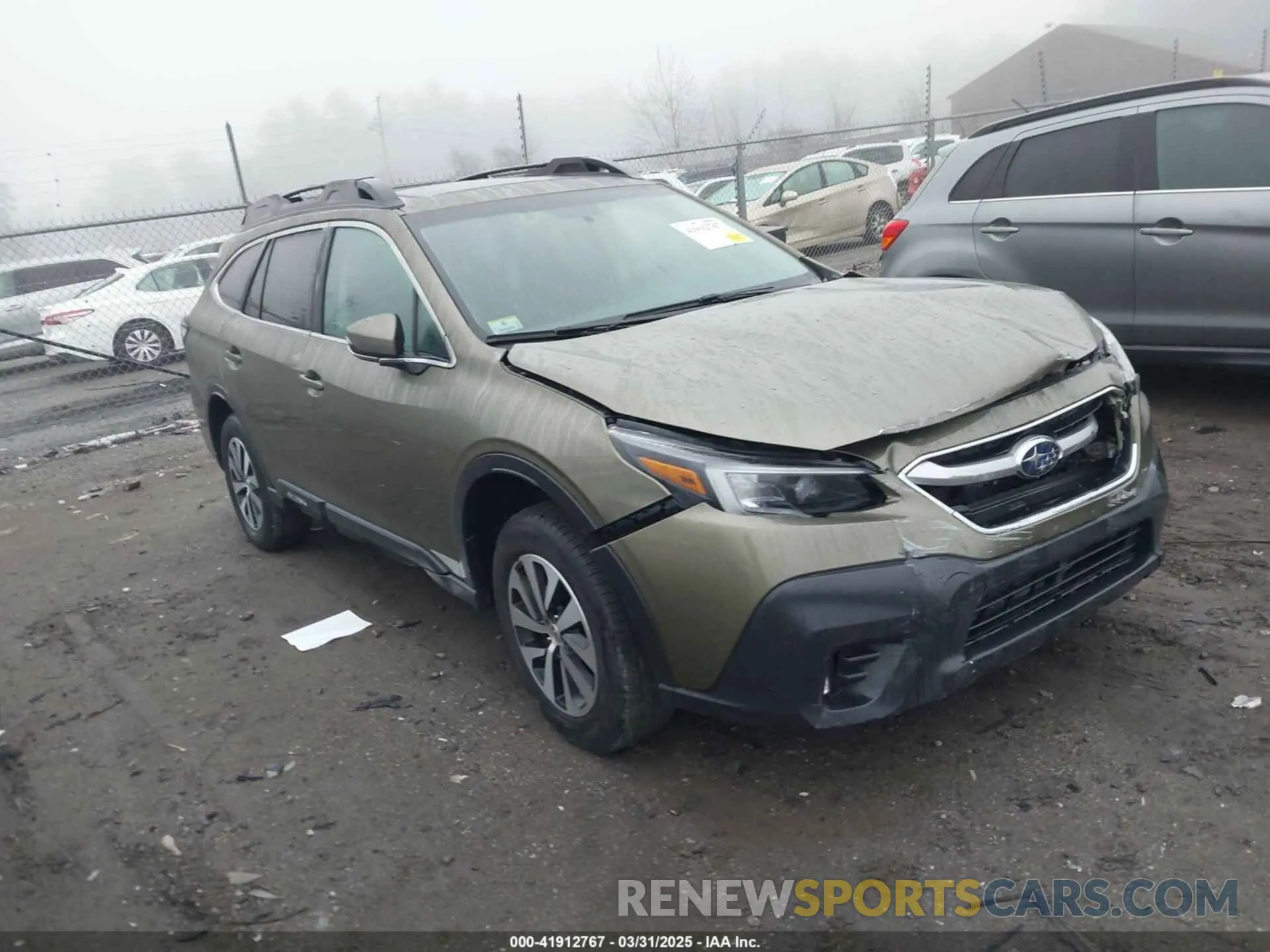1 fotografías del automóvil dañado 4S4BTAFC0N3241243 SUBARU OUTBACK 2022