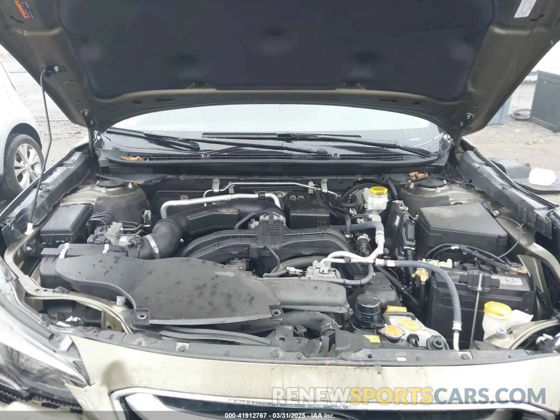 10 fotografías del automóvil dañado 4S4BTAFC0N3241243 SUBARU OUTBACK 2022