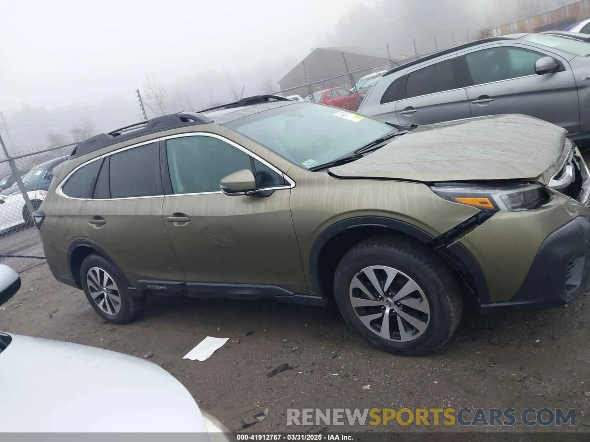 13 fotografías del automóvil dañado 4S4BTAFC0N3241243 SUBARU OUTBACK 2022