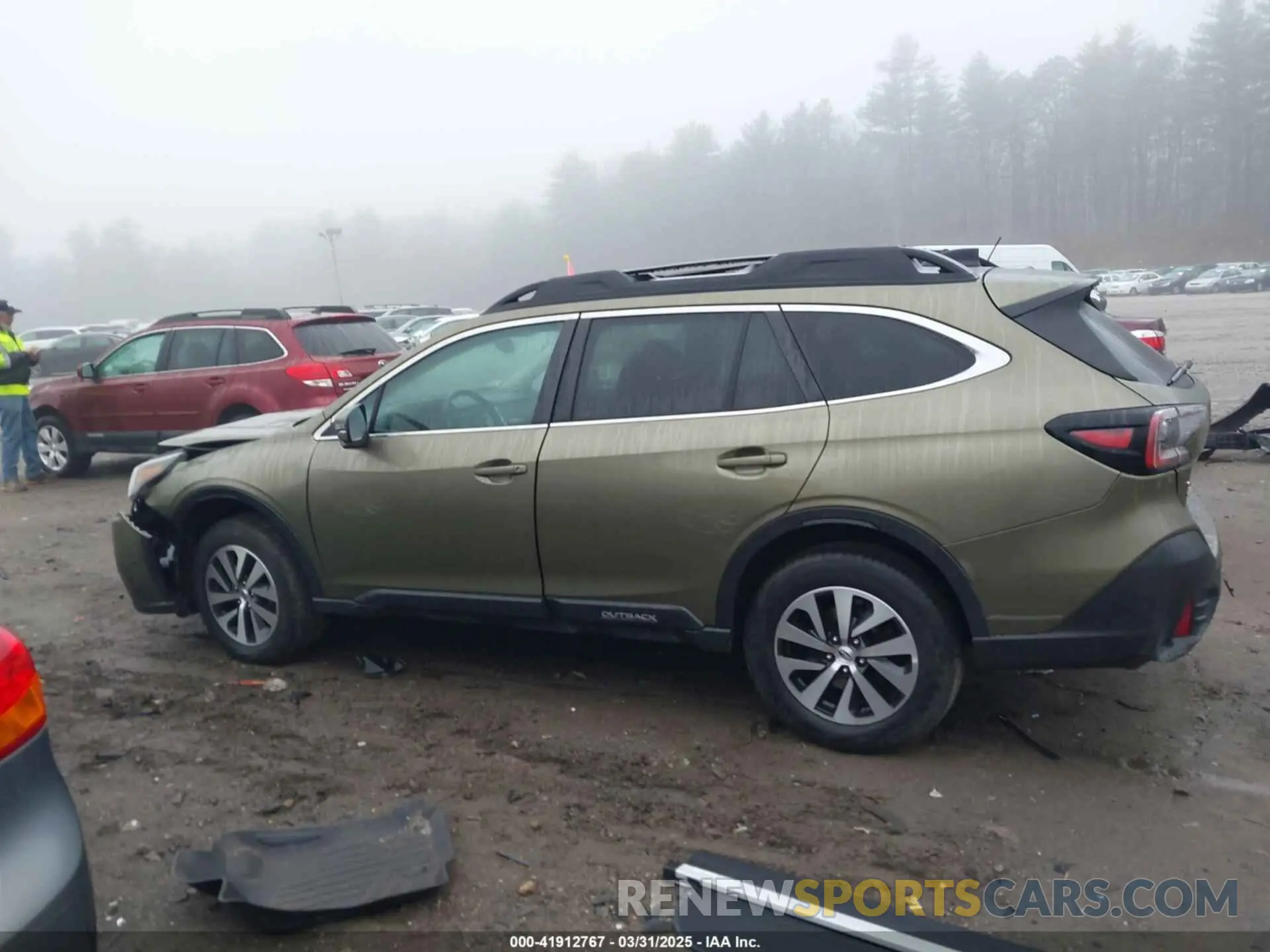 14 fotografías del automóvil dañado 4S4BTAFC0N3241243 SUBARU OUTBACK 2022