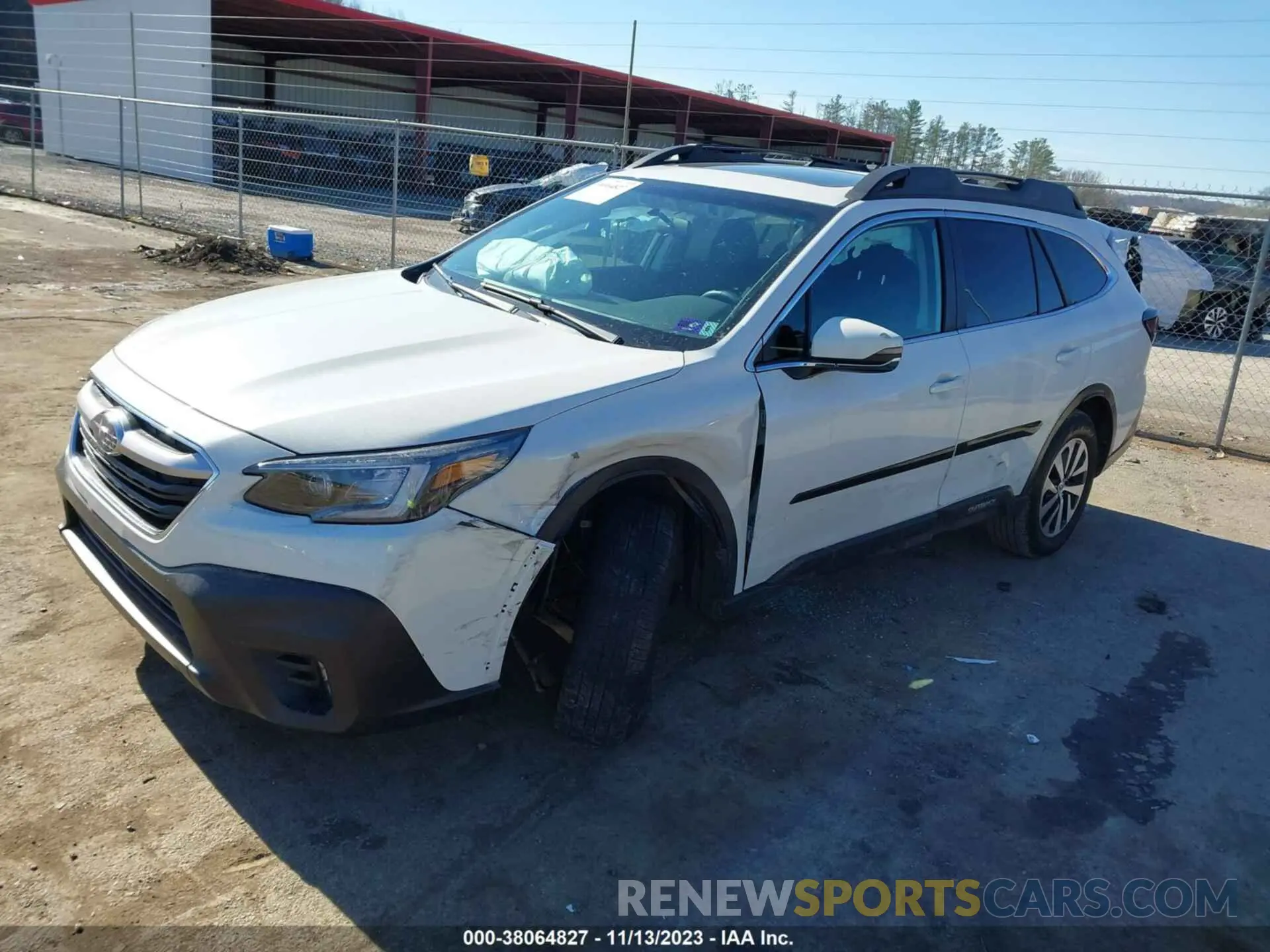 2 fotografías del automóvil dañado 4S4BTAFC3N3262863 SUBARU OUTBACK 2022