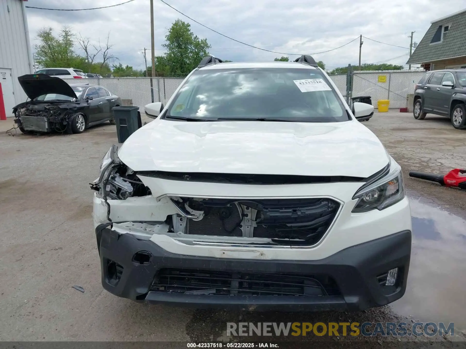 12 fotografías del automóvil dañado 4S4BTAFC7N3220552 SUBARU OUTBACK 2022