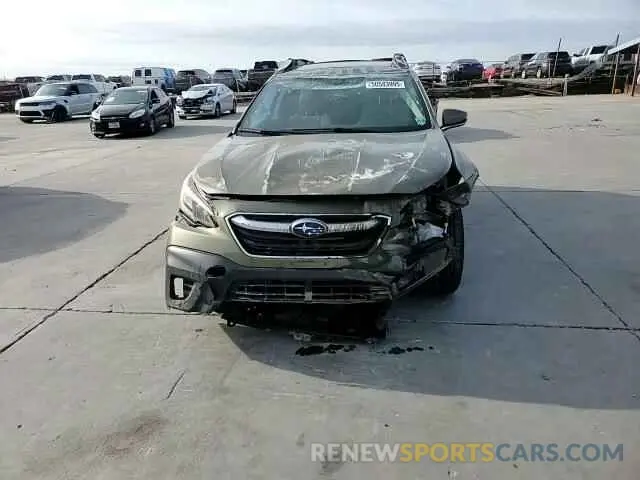11 fotografías del automóvil dañado 4S4BTAFC9N3165750 SUBARU OUTBACK 2022