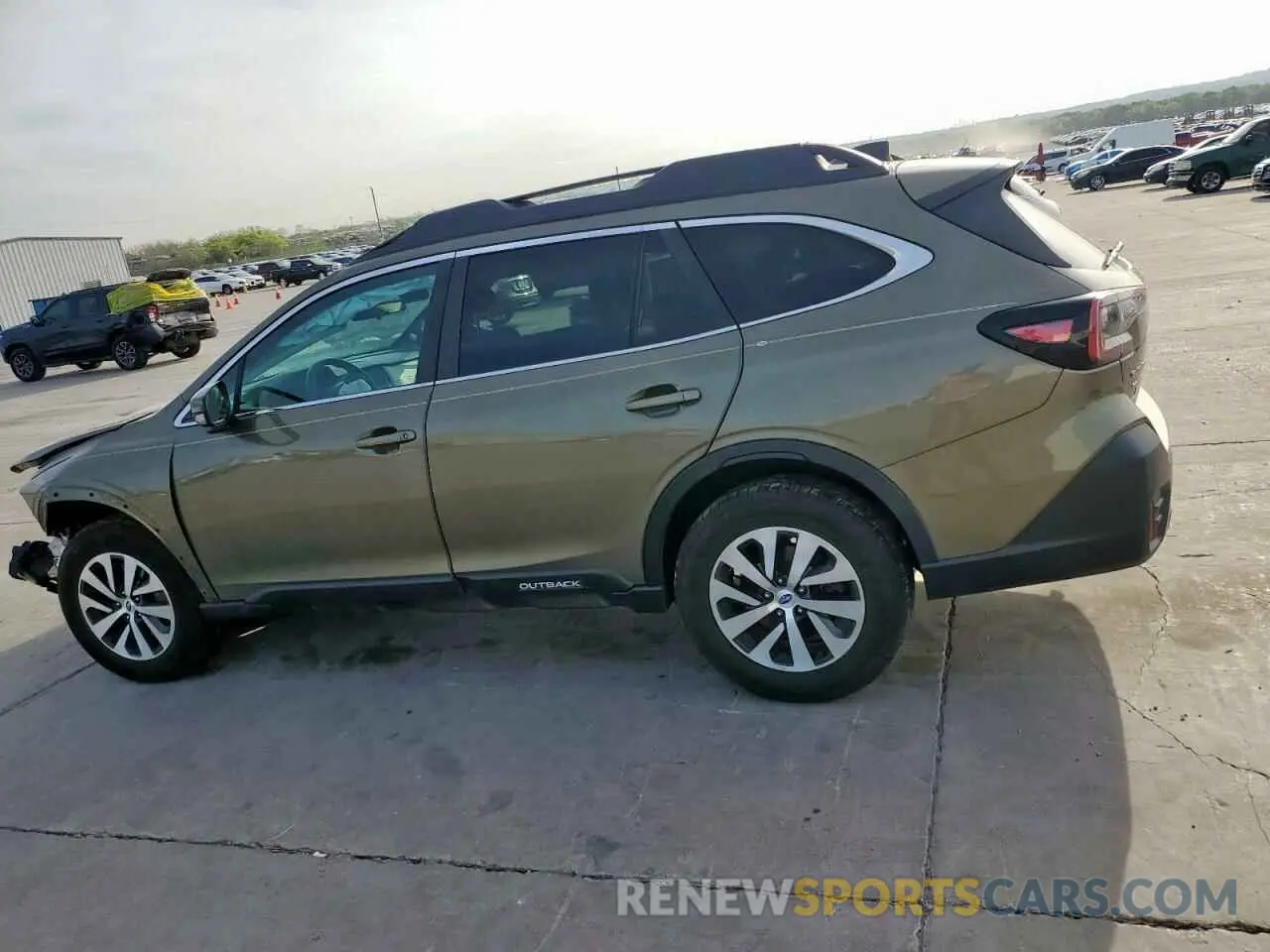 2 fotografías del automóvil dañado 4S4BTAFC9N3165750 SUBARU OUTBACK 2022