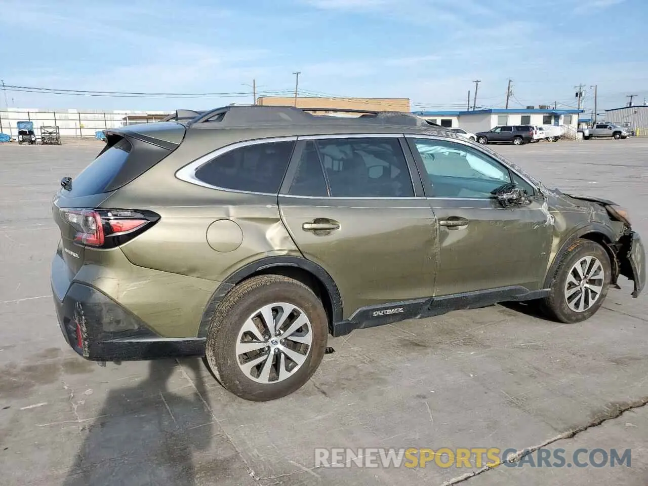 3 fotografías del automóvil dañado 4S4BTAFC9N3165750 SUBARU OUTBACK 2022