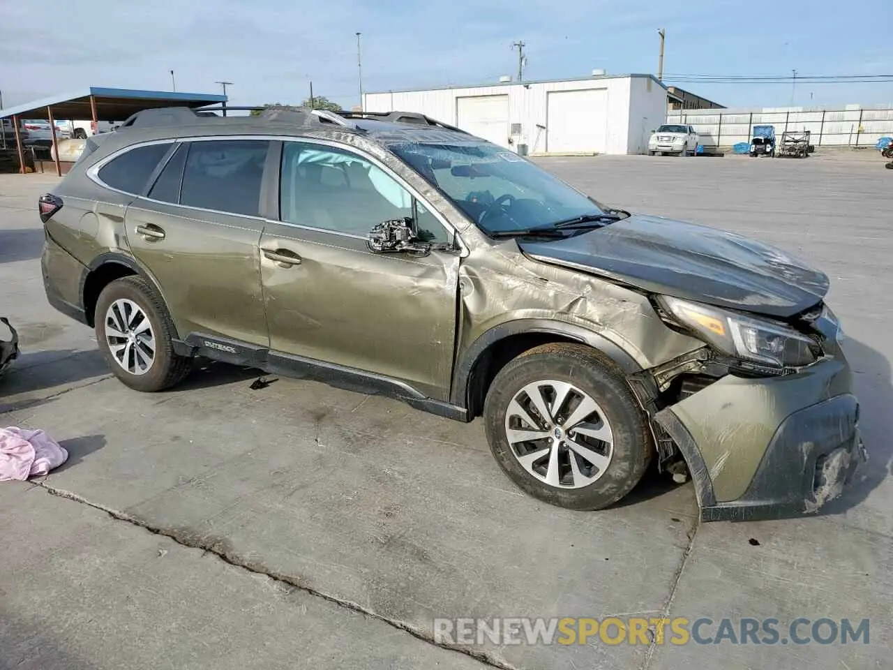 4 fotografías del automóvil dañado 4S4BTAFC9N3165750 SUBARU OUTBACK 2022