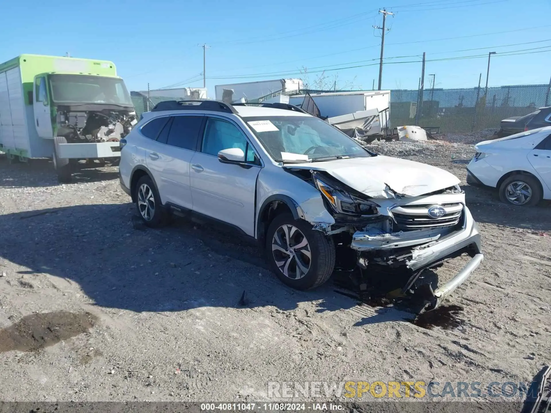 1 fotografías del automóvil dañado 4S4BTAMC3N3265555 SUBARU OUTBACK 2022