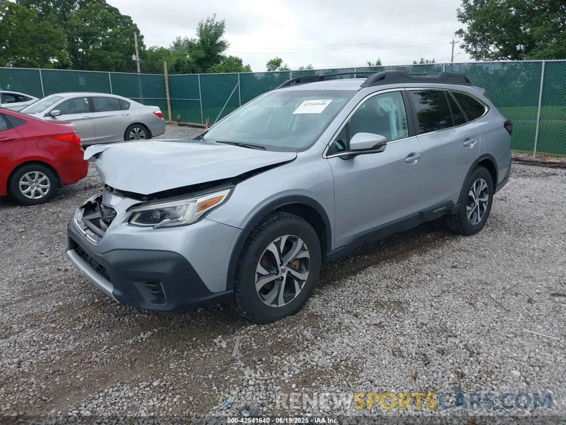 2 fotografías del automóvil dañado 4S4BTAMC4N3126227 SUBARU OUTBACK 2022