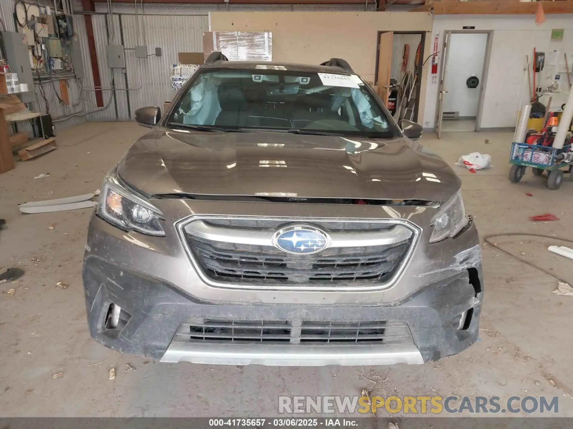12 fotografías del automóvil dañado 4S4BTAMC4N3209740 SUBARU OUTBACK 2022