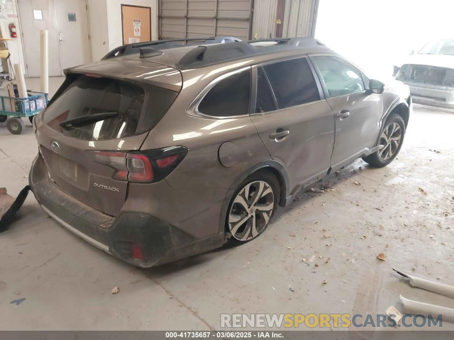 4 fotografías del automóvil dañado 4S4BTAMC4N3209740 SUBARU OUTBACK 2022
