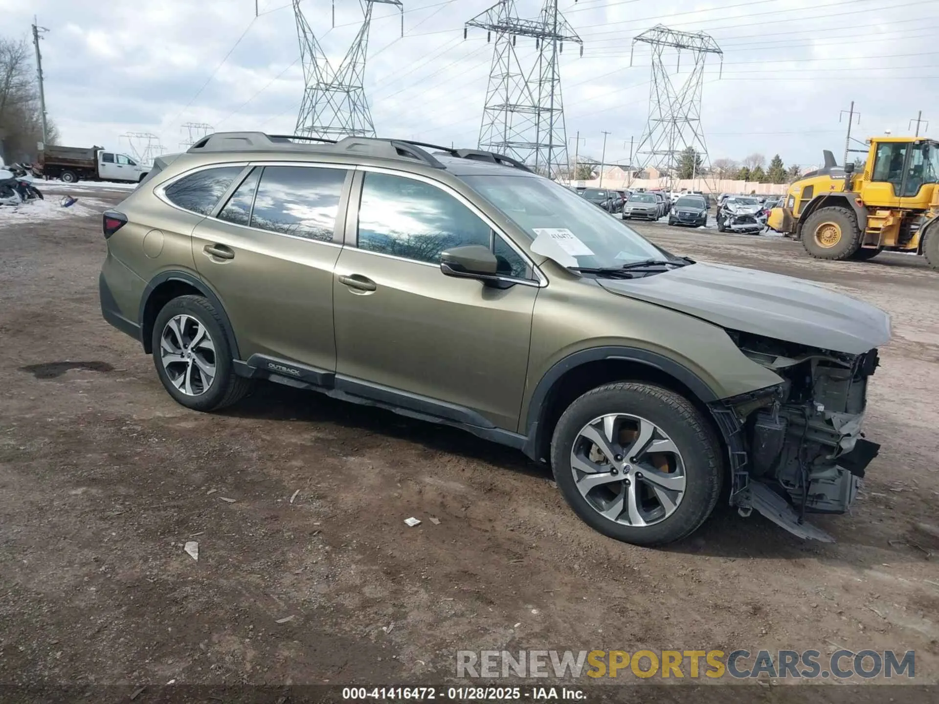 1 fotografías del automóvil dañado 4S4BTANC0N3205179 SUBARU OUTBACK 2022