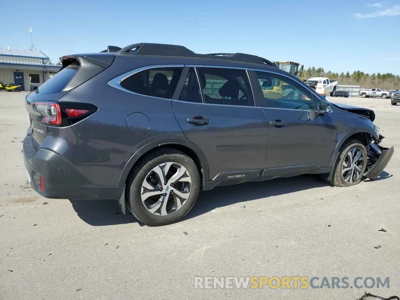 3 fotografías del automóvil dañado 4S4BTANC0N3225500 SUBARU OUTBACK 2022