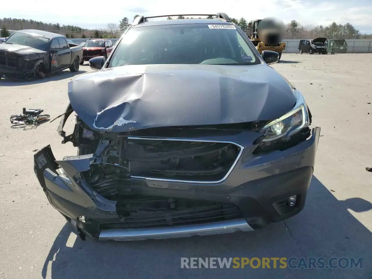 5 fotografías del automóvil dañado 4S4BTANC0N3225500 SUBARU OUTBACK 2022