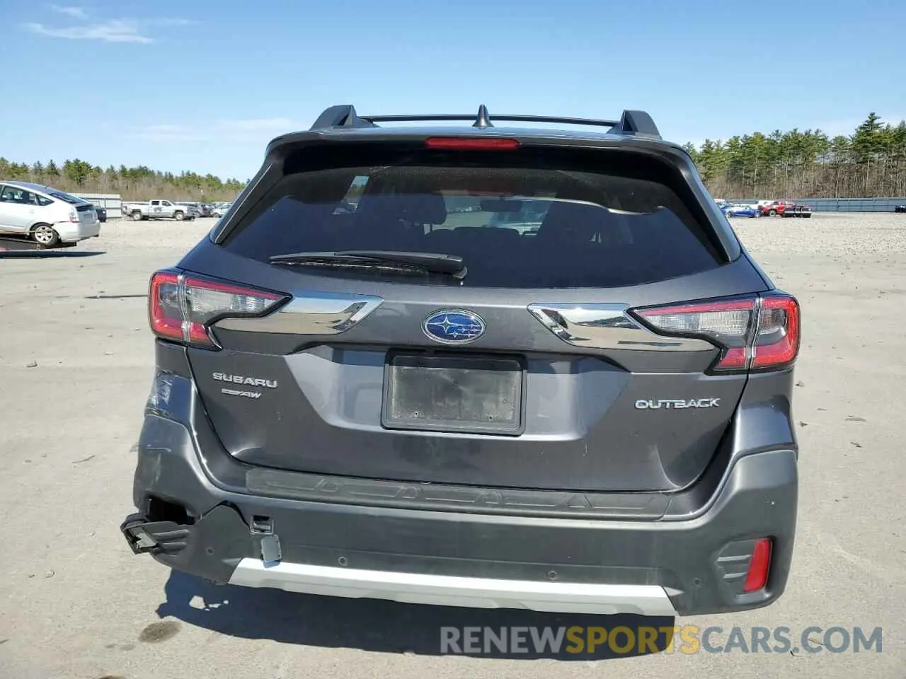 6 fotografías del automóvil dañado 4S4BTANC0N3225500 SUBARU OUTBACK 2022