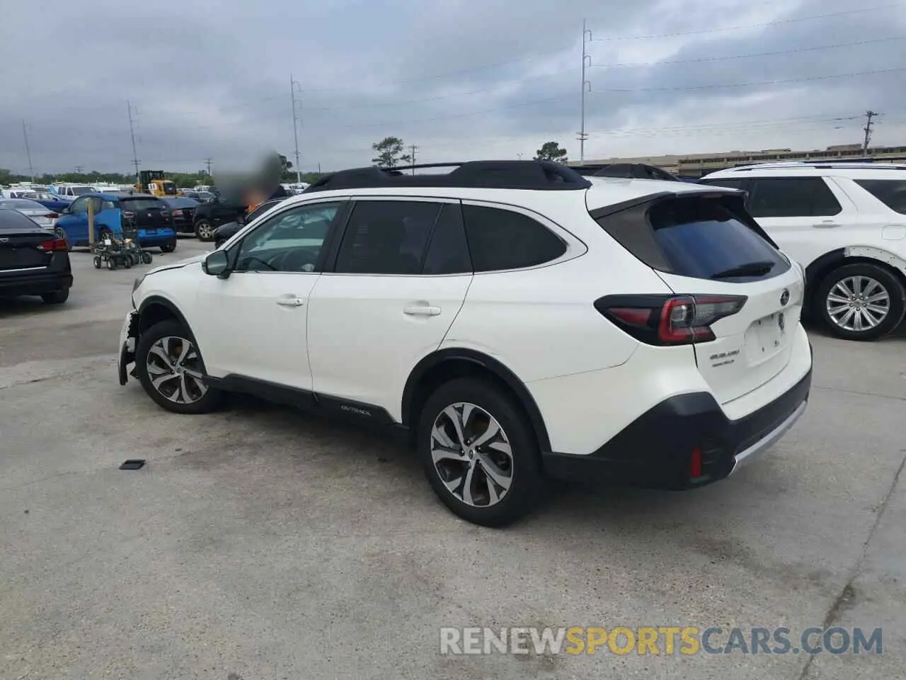 2 fotografías del automóvil dañado 4S4BTANC0N3274180 SUBARU OUTBACK 2022