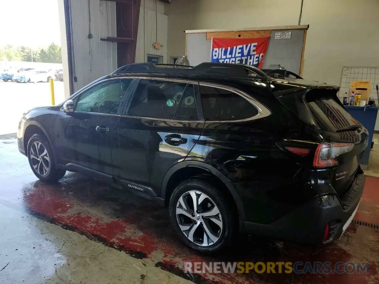 2 fotografías del automóvil dañado 4S4BTANC1N3149544 SUBARU OUTBACK 2022