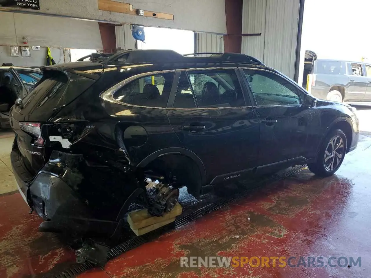 3 fotografías del automóvil dañado 4S4BTANC1N3149544 SUBARU OUTBACK 2022