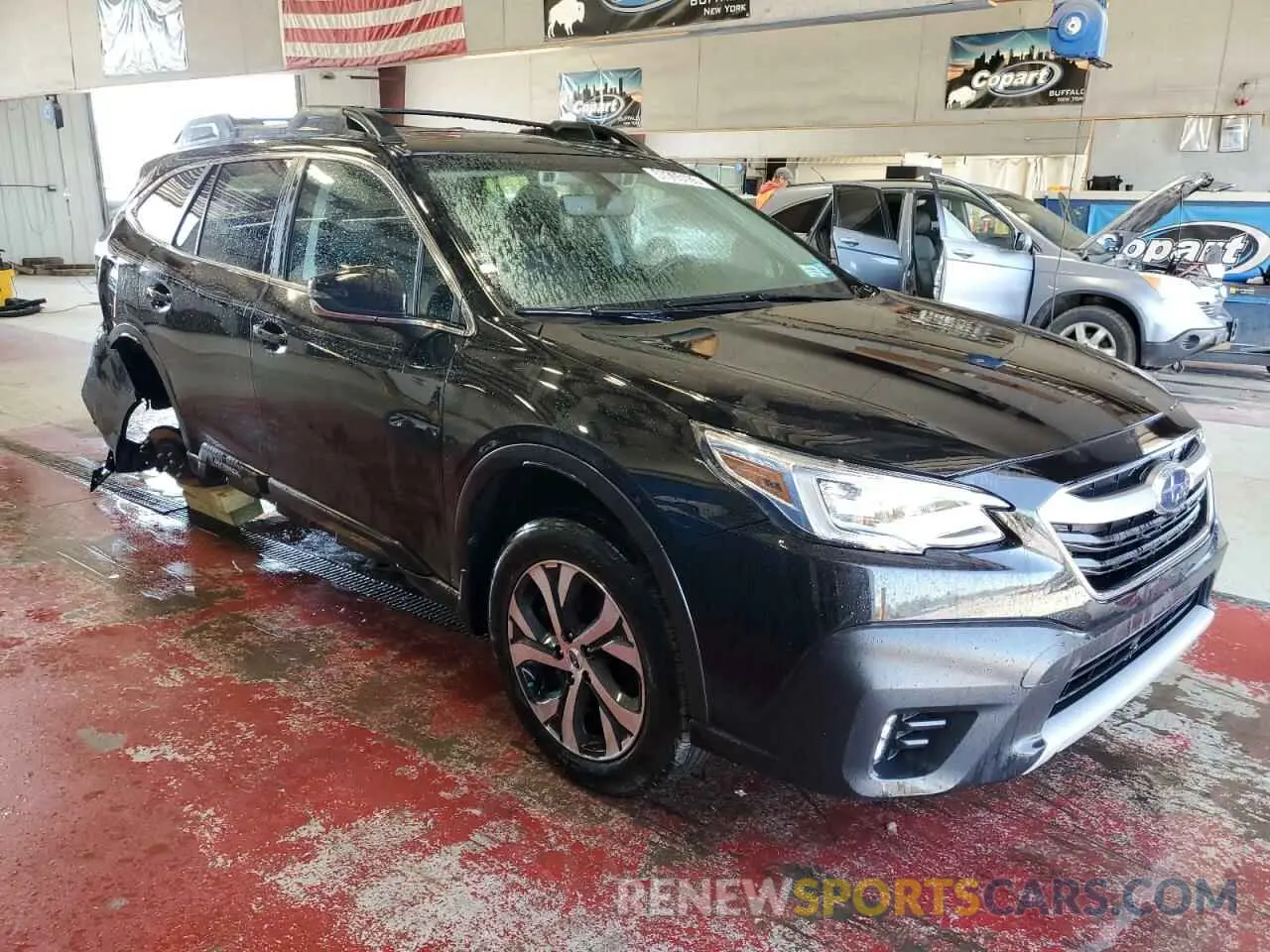4 fotografías del automóvil dañado 4S4BTANC1N3149544 SUBARU OUTBACK 2022
