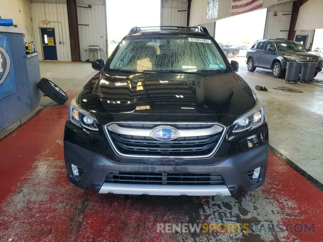 5 fotografías del automóvil dañado 4S4BTANC1N3149544 SUBARU OUTBACK 2022