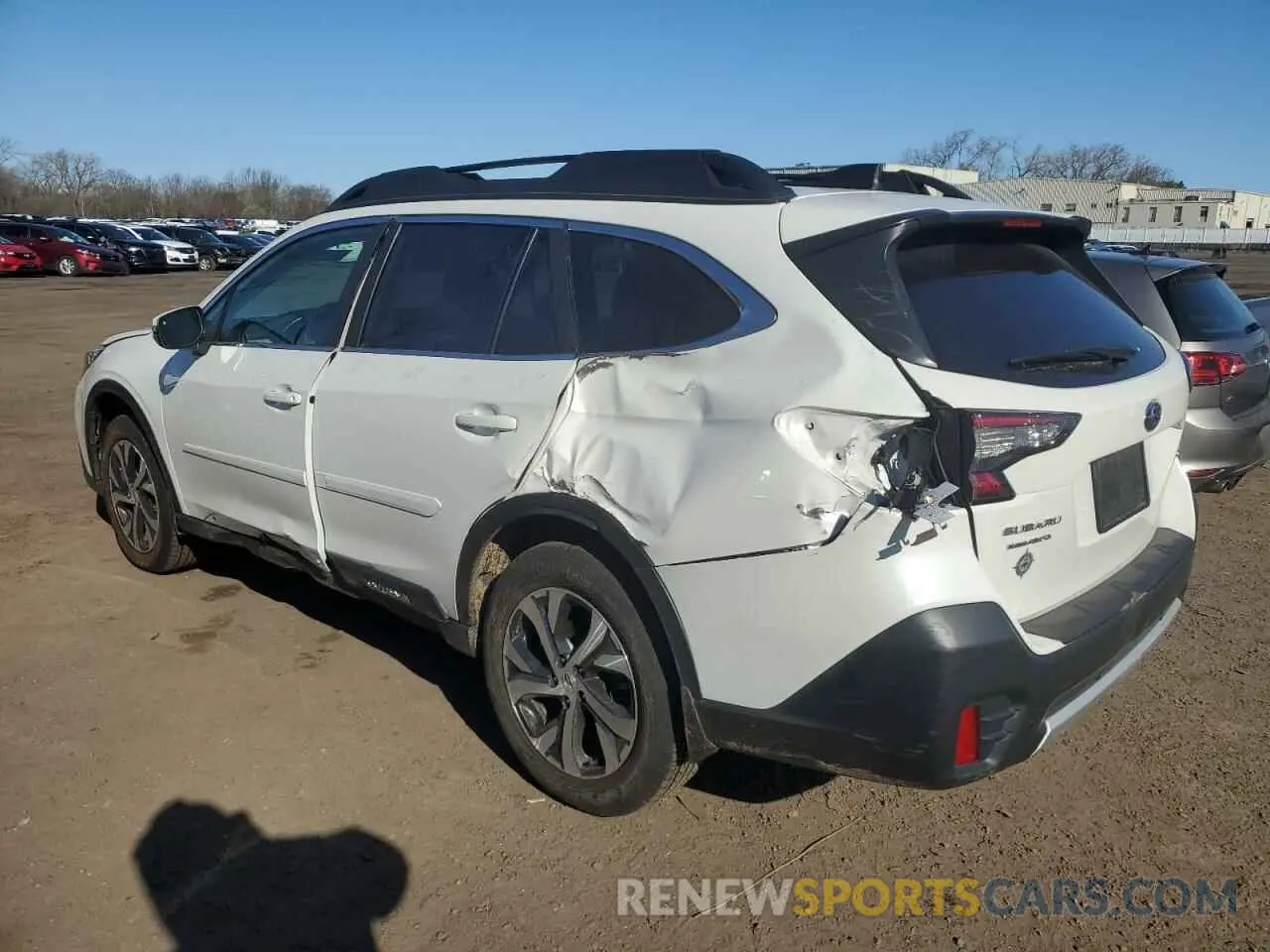 2 fotografías del automóvil dañado 4S4BTANC1N3180146 SUBARU OUTBACK 2022
