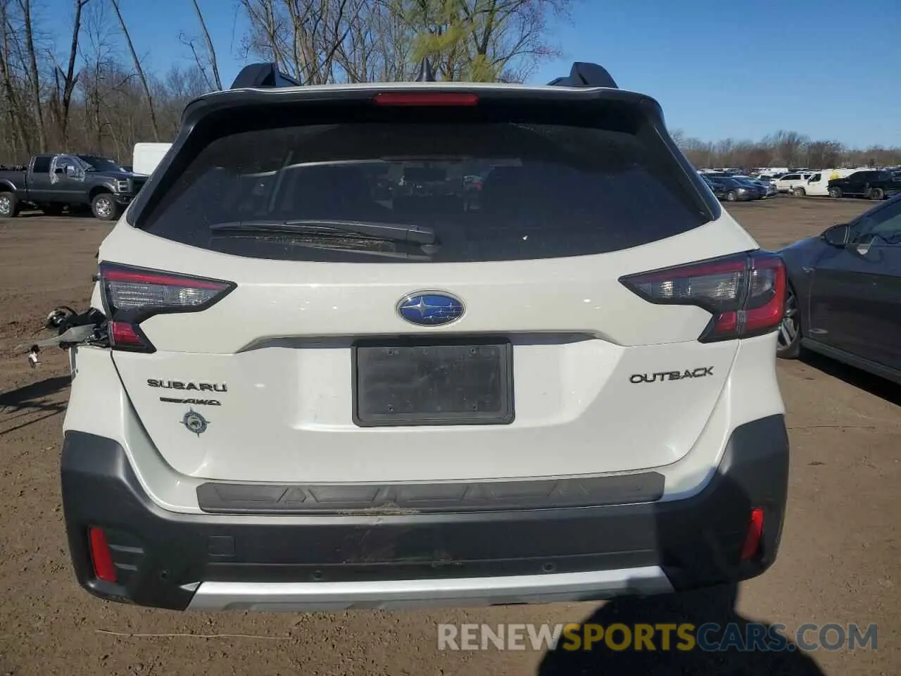 6 fotografías del automóvil dañado 4S4BTANC1N3180146 SUBARU OUTBACK 2022