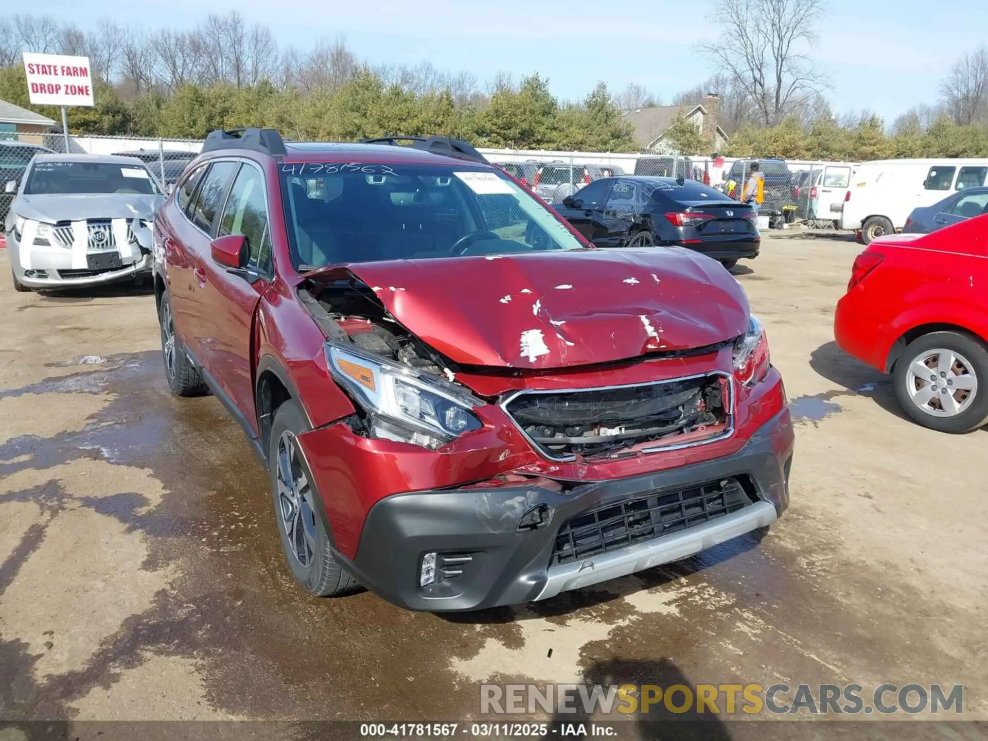 1 fotografías del automóvil dañado 4S4BTANC1N3215882 SUBARU OUTBACK 2022