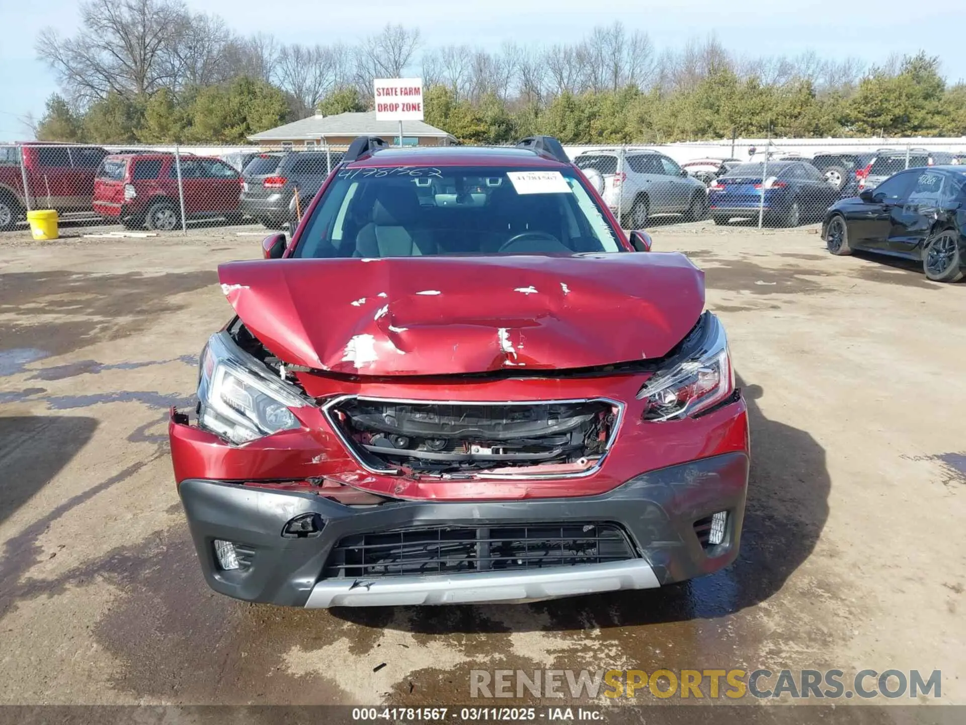12 fotografías del automóvil dañado 4S4BTANC1N3215882 SUBARU OUTBACK 2022