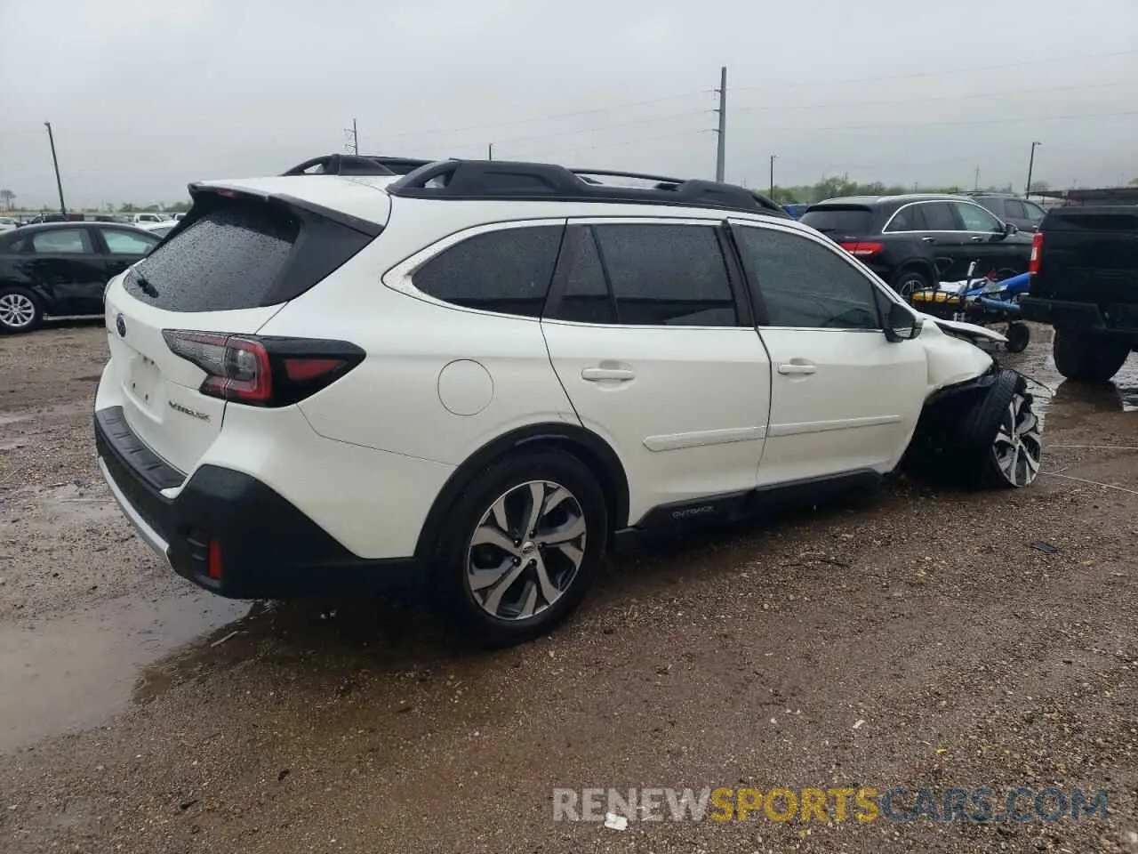 3 fotografías del automóvil dañado 4S4BTANC2N3247191 SUBARU OUTBACK 2022