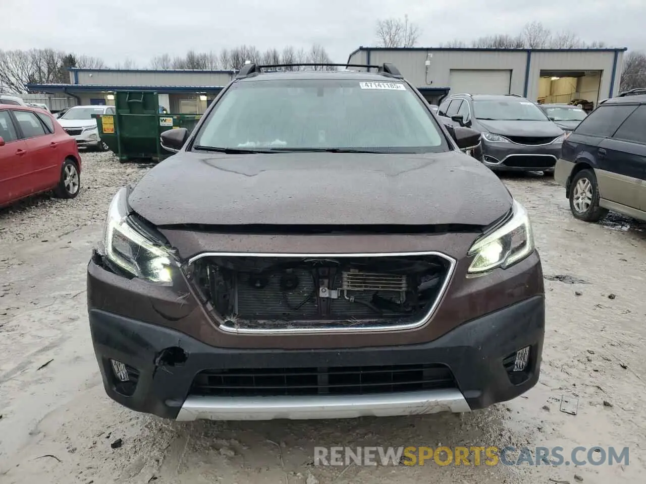 5 fotografías del automóvil dañado 4S4BTANC3N3213163 SUBARU OUTBACK 2022