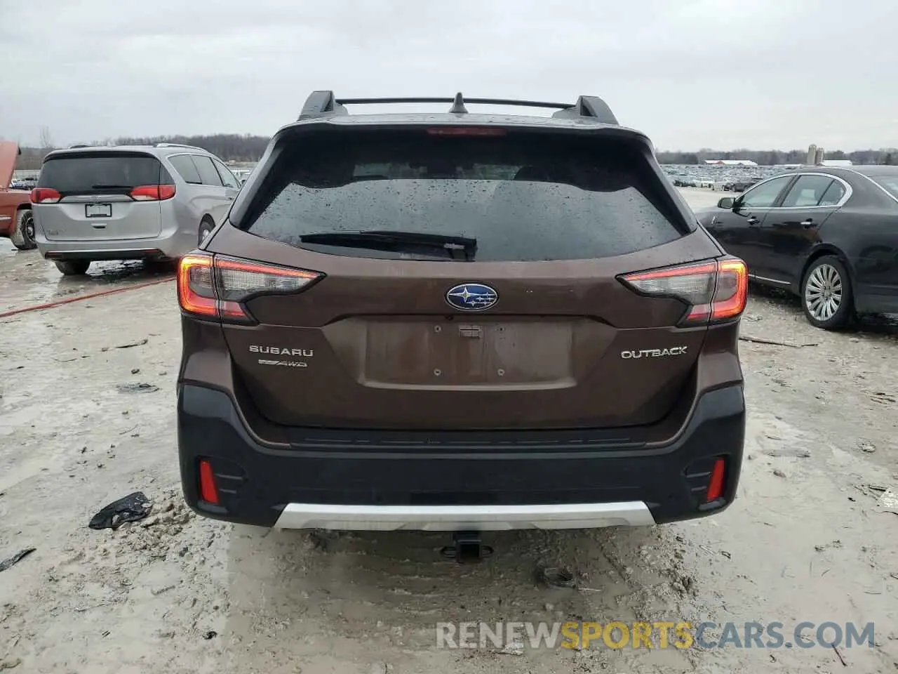 6 fotografías del automóvil dañado 4S4BTANC3N3213163 SUBARU OUTBACK 2022